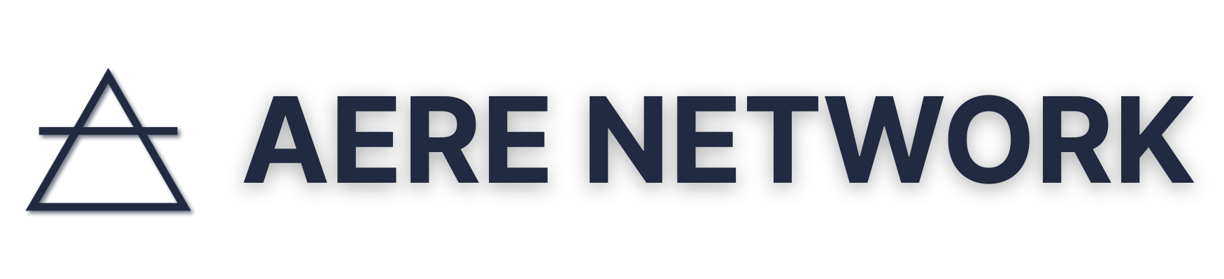 AERE NETWORK wordmark, dark